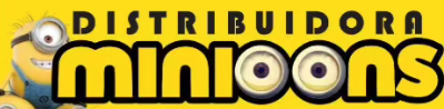 Logo da empresa Minions Espetaria e distribuidora